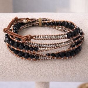Beaded wrap bracelet NIB